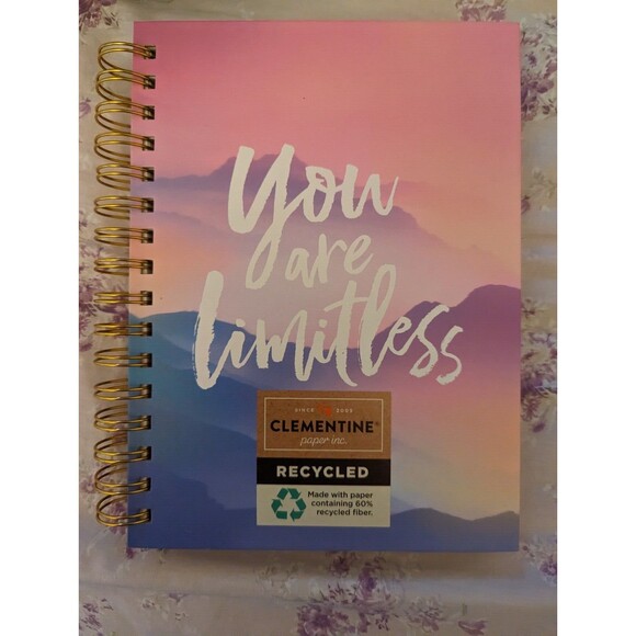 Clementine You are limitless Journal Notebook - Picture 1 of 2